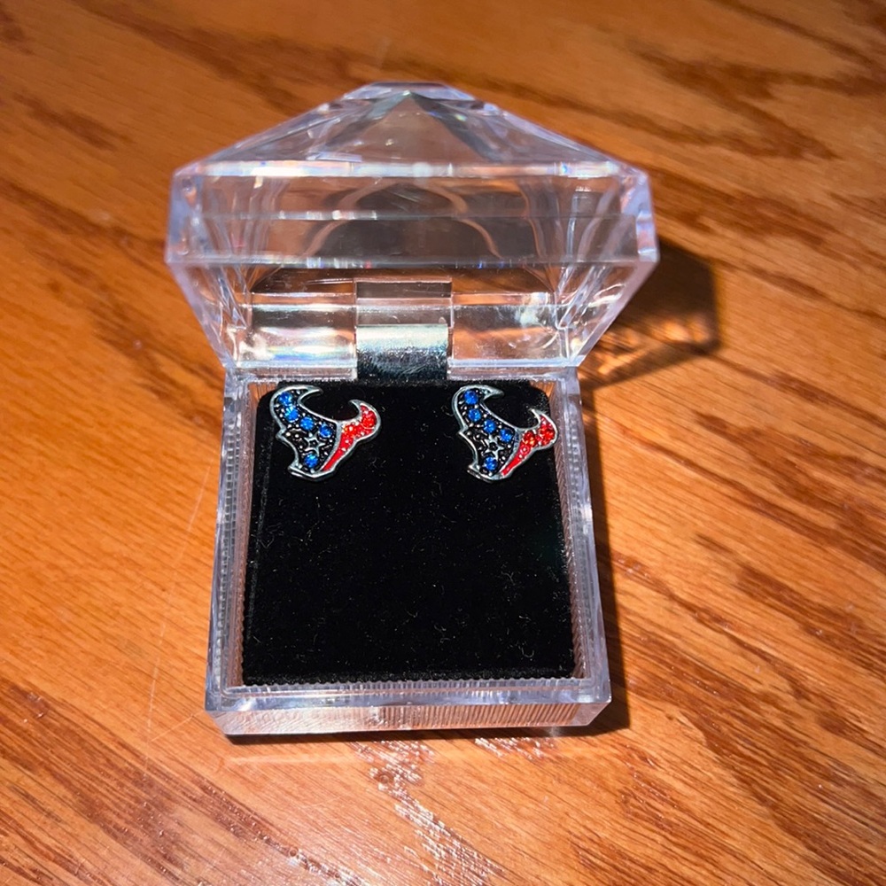 Houston texans earrings